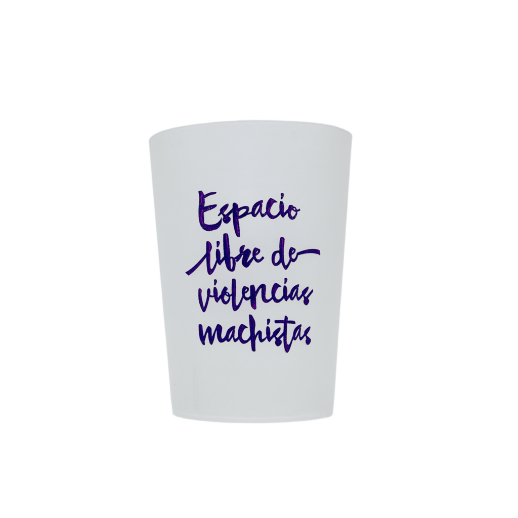 Vaso reutilizable y reciclable